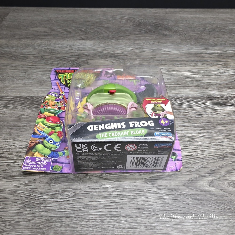 Teenage Mutant‎ Ninja Turtles - Mutant Mayhem - Genghis Frong 3" Figure - 2023 - Picture 15 of 16